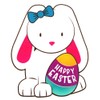 Easter Bunny Window Decoration Indoor Outdoor Use Happy Easter Lighted