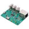 HUB Expansion Board Integrated USB to Ethernet Accessories for Raspberry