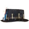Jacobson Hat Company Men's Witch Doctor Top Hat, Black