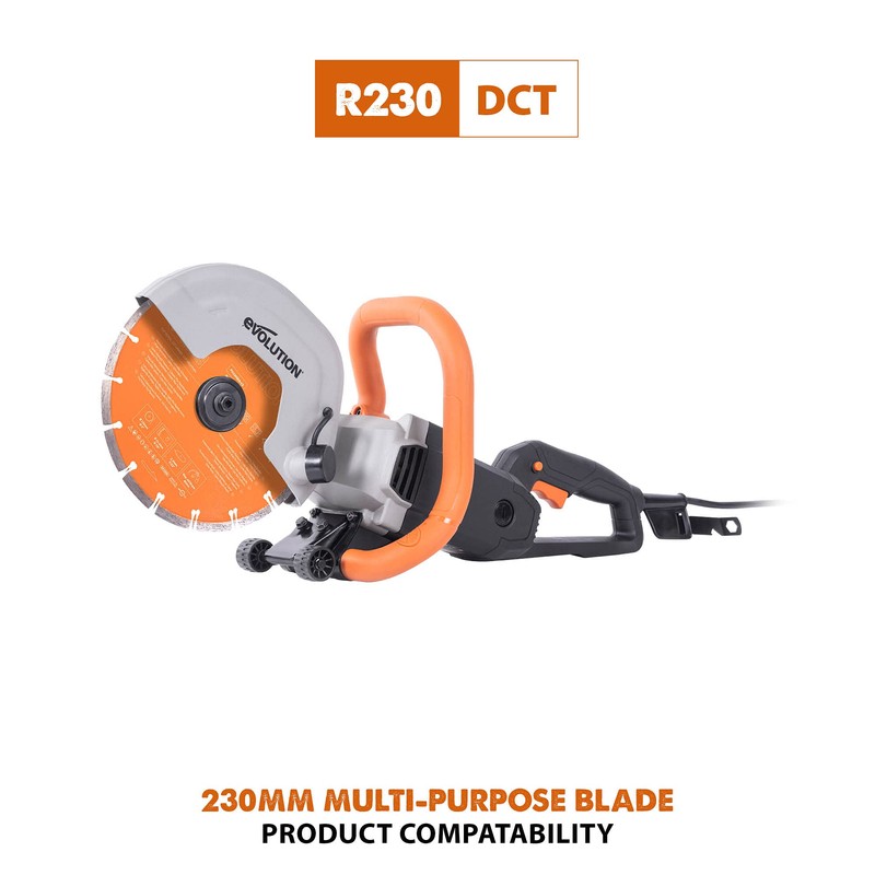 Evolution Power Tools PD230SEG-CS 230 mm Premium Multi Material Diamond