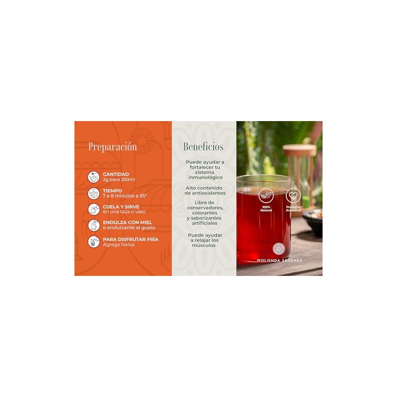 Molienda Sagrada, Infusión Rooibos Canela 150 g