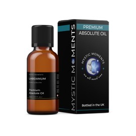 Mystic Moments | Labdanum Absolute Oil 30ml (Cistus Ladanifer) Pure & Natural Absolute Oil for Skincare, Perfumery & Aromatherapy