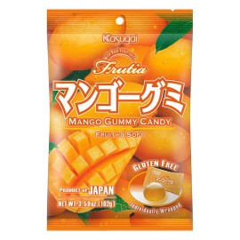 Kasugai Japanese Gummy Candy (1 pack) 9 Flavors Choice US SELLER FREE SHIPPING - Mango