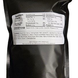 Sour Skizzies freeze dried candy- 5oz Pack - Tangy and Tart Candy Bites for Snacking
