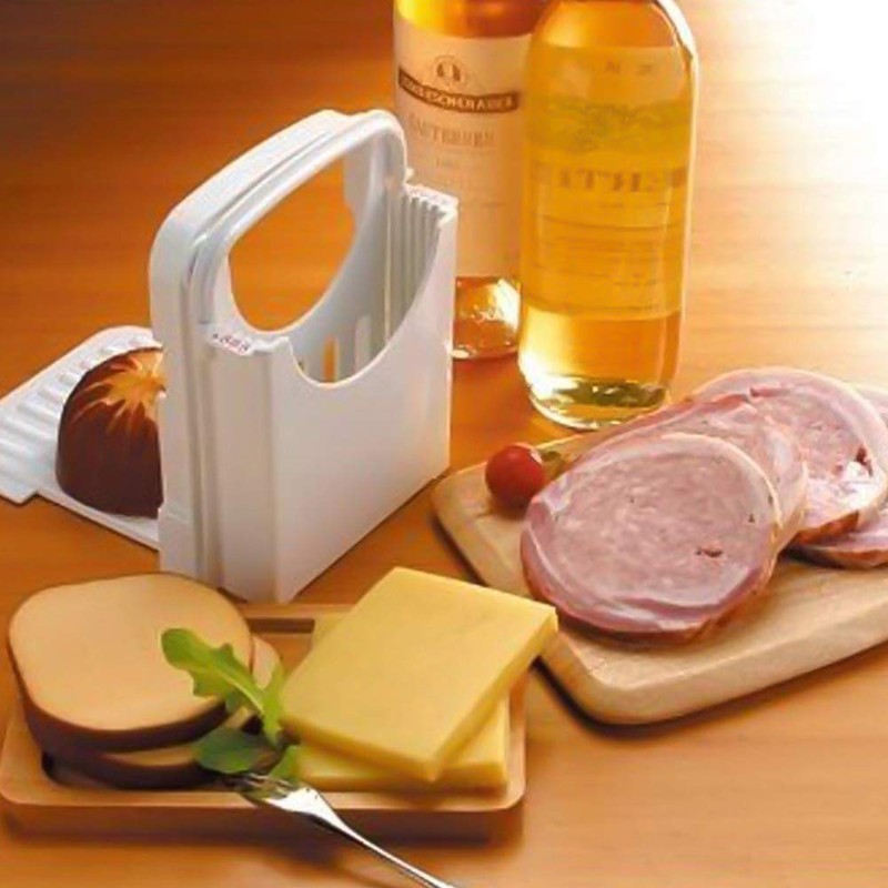 WOIWO 1 PCS Toast Slicer Kitchen Bread Cutter Toast Slicer