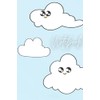 Cartoon Cloud Notebook: 120 Page, Lined, A5, 6x9 Journal