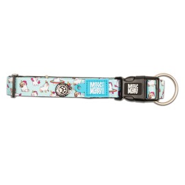 Max & Molly Gotcha! Dog Collar with Smart ID, Padded Neoprene Collar with Design for Large Dogs, Waterproof, Comfortable, Adjustable, Unicorn, L
