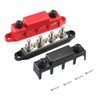 ieron 2 pcs 12V-48V DC Bus Bar Power Distribution Block