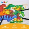 SNEILJOY Throw Pillow Covers for Kids Painting Set, Arts and