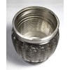 3.5" Exhaust Flex Coupling Joint Bellow with Interlock Liner -
