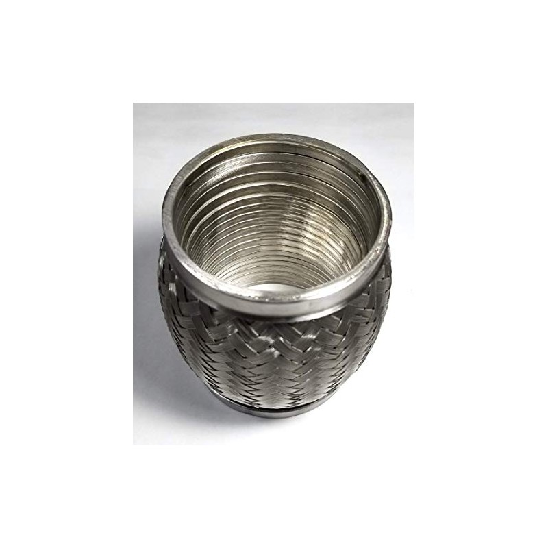 3.5" Exhaust Flex Coupling Joint Bellow with Interlock Liner -