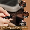 CHDEXU WDT Espresso Distribution Tool with Stand, 0.4mm 6 Stainless