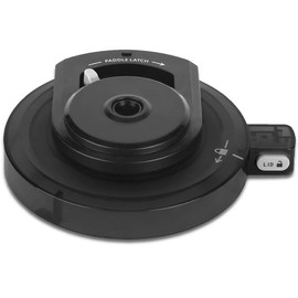 Coperchio Esterno di Ricambio per Ninja Creami Deluxe NC501EU NC500EU, Accessori per Gelatiere Compatibile con Ninja Creamy NC501 NC500 Series, Sin BPA (Sin Cuchilla)