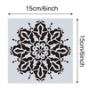 32 Pcs (6 x 6 Inch) Reusable Stencils, Mandala Stencils