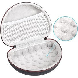 WERICO Eva Hard Case for JBL JR310BT JR300BT JR300 JR310 T600 TUNE660NC T450 T500 T510BT Wireless Bluetooth Earphones with Headset Headphones (Inner Grey)