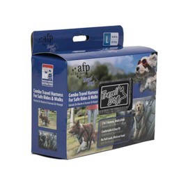 ALL FOR PAWS Travel Dog Harness for Safe Rides and Walks, Large, 6.5 kg