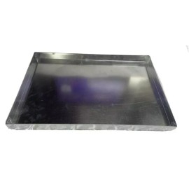 tinman HVAC DRAIN PAN 16 X 32 X 2 GALVANIZED 26 GAUGE SHEET METAL