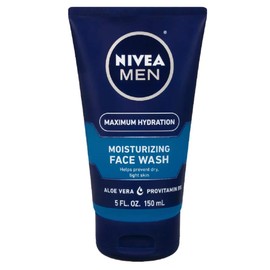 Nivea Men Max Hydration Moisturizing Face Wash, 5 Ounces (2 Packs)