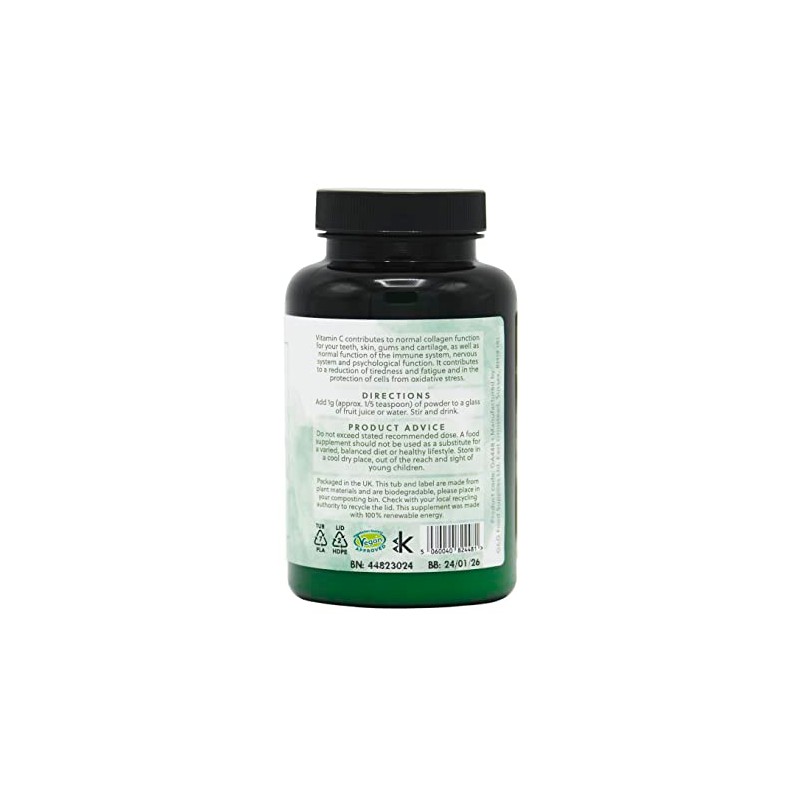 Vitamin C Powder | Pure Vitamin C Powder Supplement |