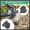Hihaha 4 Pair Semi Metal Disc Bike Brake Pads W/Spring