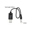 Create idea 2Pcs USB Bluetooth to AUX Cable Receiver 3.5mm