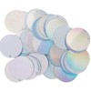 Silver holografic Loose Sequins Round Couture Sequin Paillettes for Embroidery,