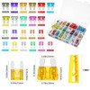 Powerful Car Fuses Assortment Kit, 420 Pcs Mini Auto Blade