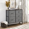 mDesign 14297MDCO Drawer, 5 Drawers-32 high, Charcoal