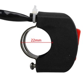 Universal Motorcycle Tuning Part Handle Switch, ON/Off Switch, Motorcycle Handlebar Switch, Motorcycle Handlebar Switch, for Most Motorcycles with 7/8 Inch (22 mm) Handlebars, 2 Pieces