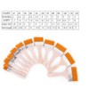 12pcs Paint Brush Nylon Hair Oil Brush Large Medium Small,Artist