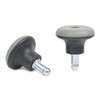 5PCS Bell Glides Replacement Office Chair Swivel Caster Wheels to