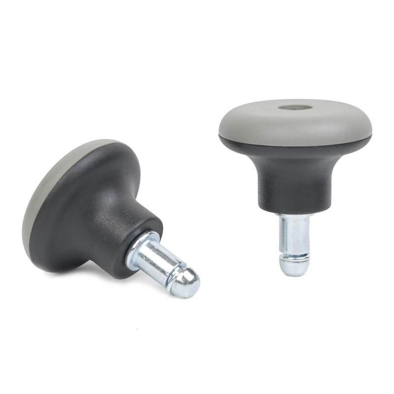 5PCS Bell Glides Replacement Office Chair Swivel Caster Wheels to