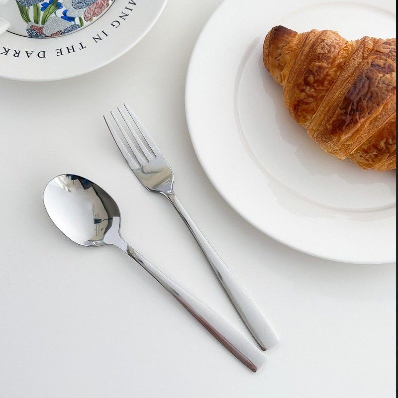 Hive Mind Flatware Assortment Set, Spoon and Fork, Set of