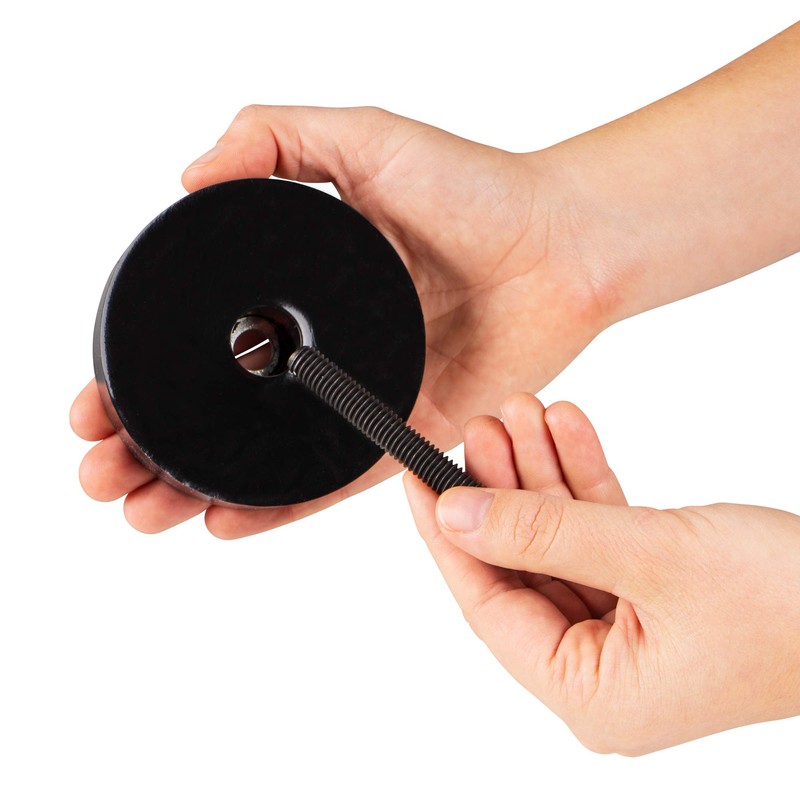 Isolate It!: Sorbothane Anti-Vibration Leveling Mount - 3/8-16 3" Stud