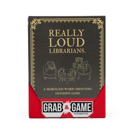 Exploding Kittens Really Loud Librarians Grab & Game Fast-Paced Word Shouting Fun for Kids Games & Party Games, Ideal for Travel, Game Nights & Parties - Includes 35 Letters, 20 Categories