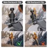 SUREWO 360° Rotating Backpack Strap Mount, Quick Clip Mount (with