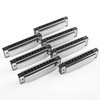 East top Harmonica Set of 7, 10 Holes Blues Harp