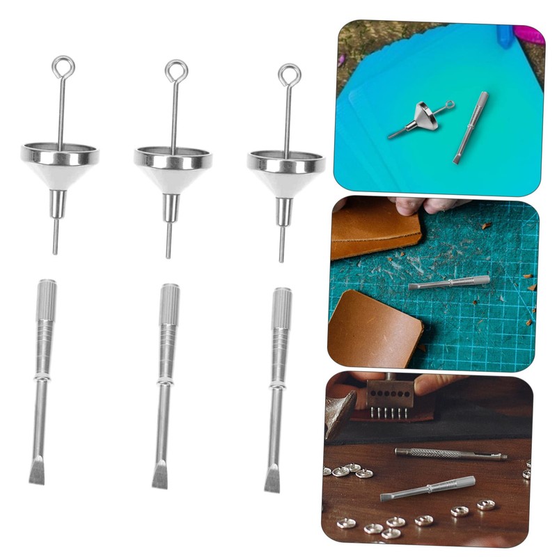 Operitacx 1Set Mini Portable Screwdriver with Funnel Multi Function Tool