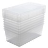 Simplify Storage Bins with Lids | Dimensions: 13.23"x 7.5"x 4.5"