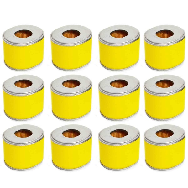 12PK Air Filter Cleaner Combo Fits Honda 8HP 9HP GX240