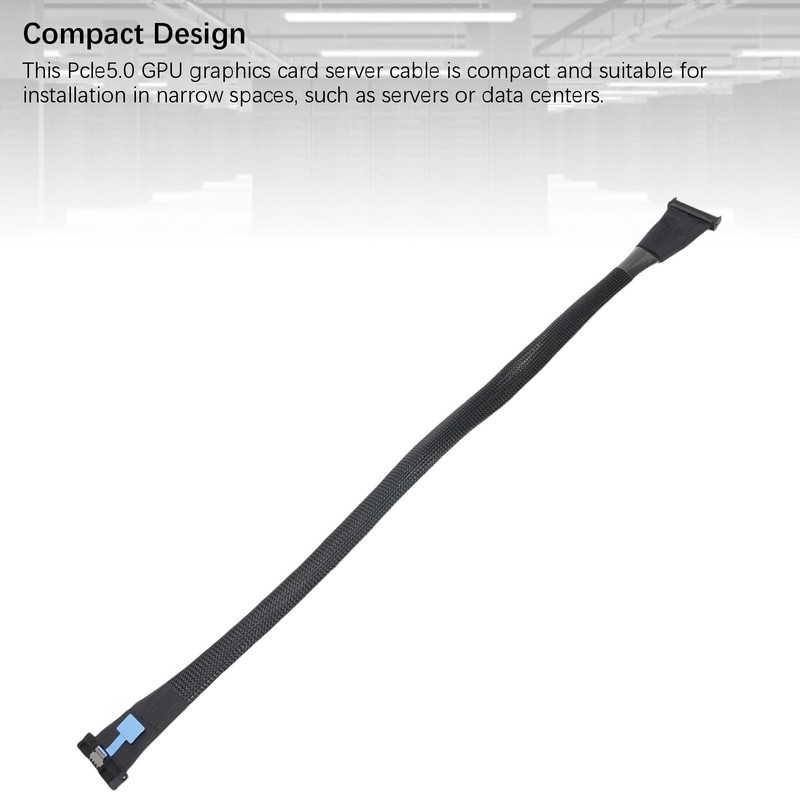 Wisoqu MCIO 16X to MCIO 16X Cable, Slimline SAS Cable
