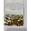 Hi-Lites Gold Metallic Cupped 8 mm Sequins - 4 Packs