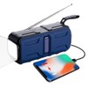 Emergency Portable Solar Radio AM FM Radio with LED Flashlight