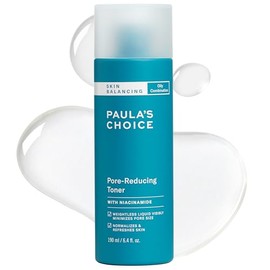 Paula's Choice SKIN BALANCING Pore-Reducing Face Toner with Niacinamide, for Oily Skin & Combination, Minimizes Large Pores, Controls Oil & Shine, Hydrates & Replenishes, Fragrance-Free