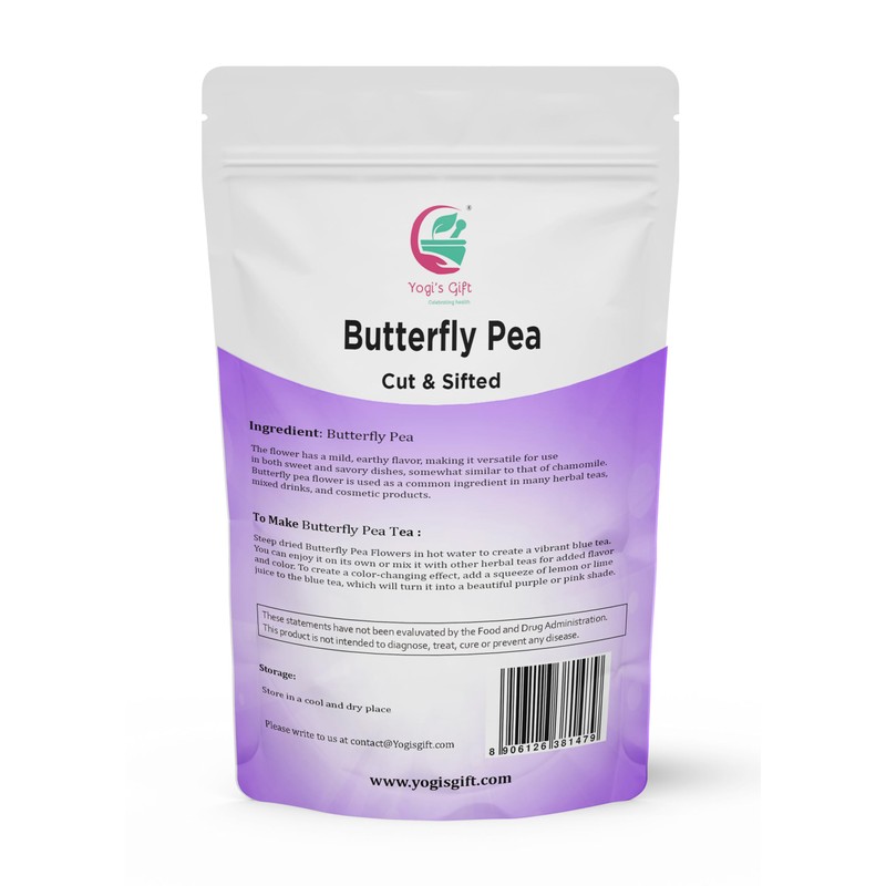 Butterfly Pea Flower Tea 1 LB | Cut and Sifted
