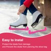 DELAESI Skate Protector Ice Skate Blade Protector Figure Skating Adjustable