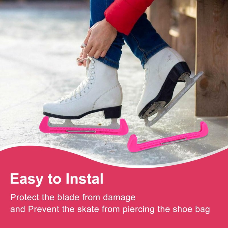 DELAESI Skate Protector Ice Skate Blade Protector Figure Skating Adjustable