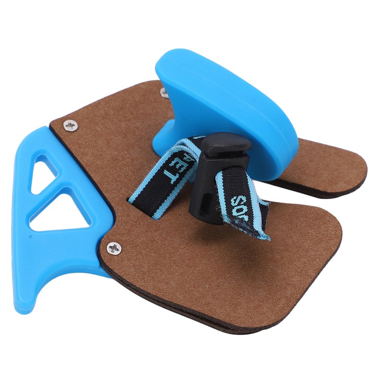 Archery Finger Tab Shooting Tabs Double Layer Leather Tabs Guard