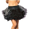 Dreamgirl Women's Ursula Petticoat, Black, One Size