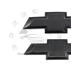 Unbranded For Silverado 1500 2500HD 3500HD Black Grille & Rear